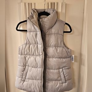 Old Navy Puff Vest in Size XS, Light Blue Color, New with Tag